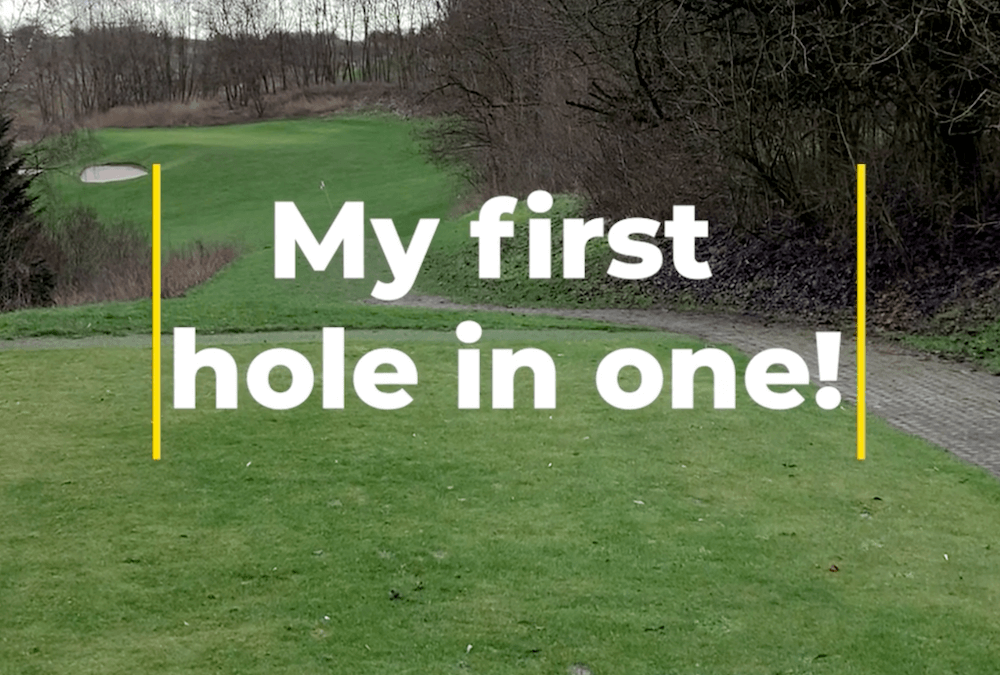 My first hole in one!