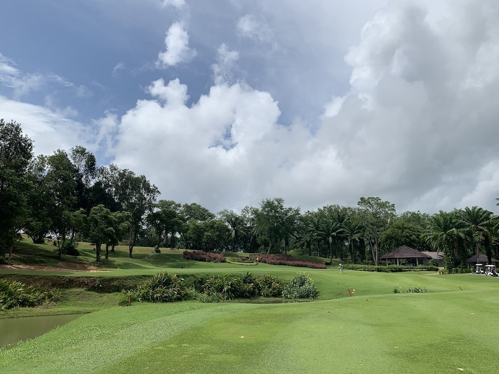 Bahn 18 vom Lakes Course in Phuket